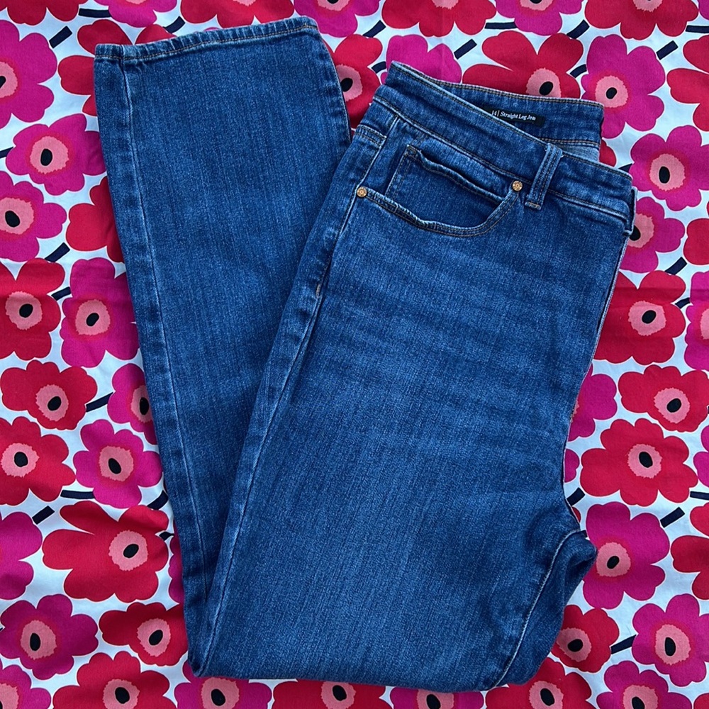 Talbots Women's Straight Leg Jeans - Indigo